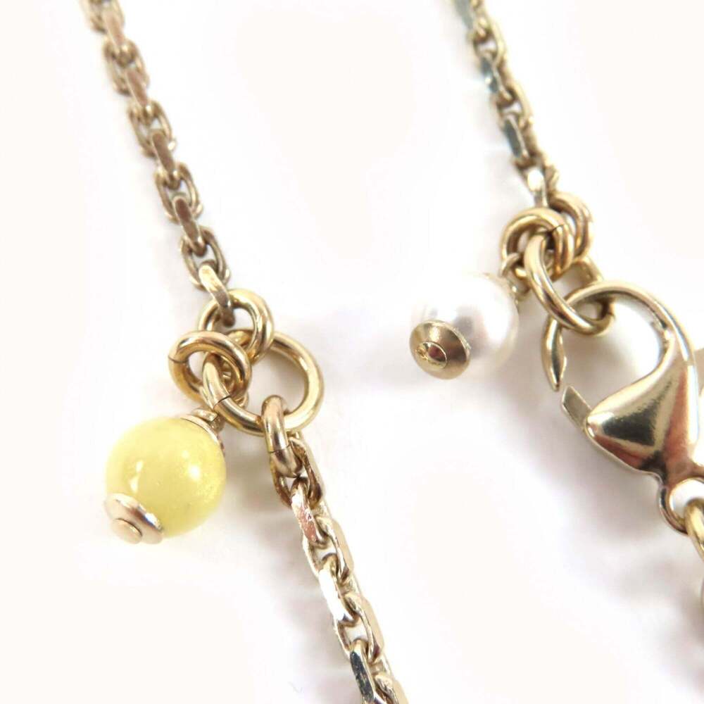 CHANEL Authentic Gold Logo Necklace - Picture 8 of 9